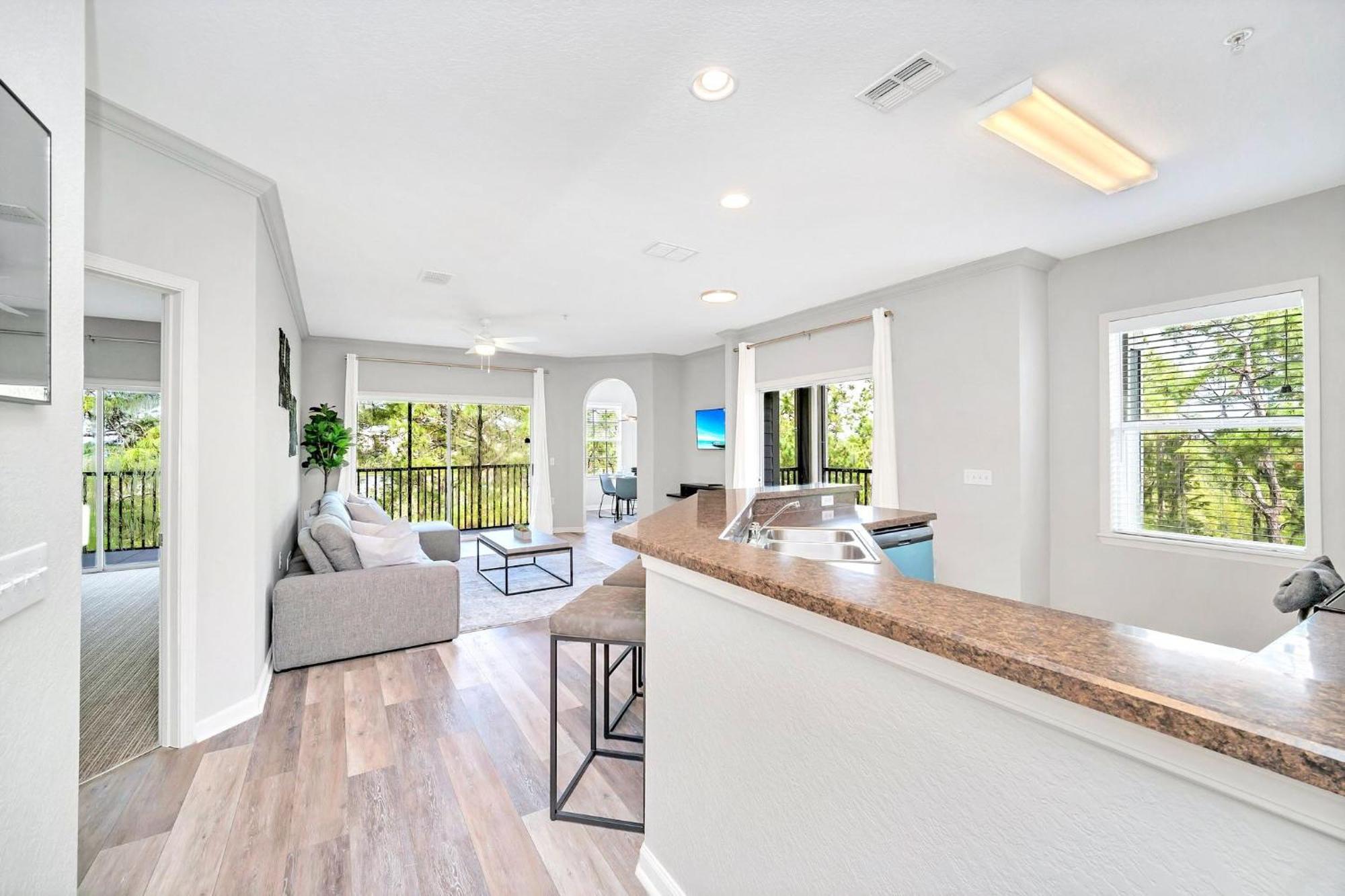 Near Disney - 3Br Condo - Games Pool & Sauna 올랜도 외부 사진