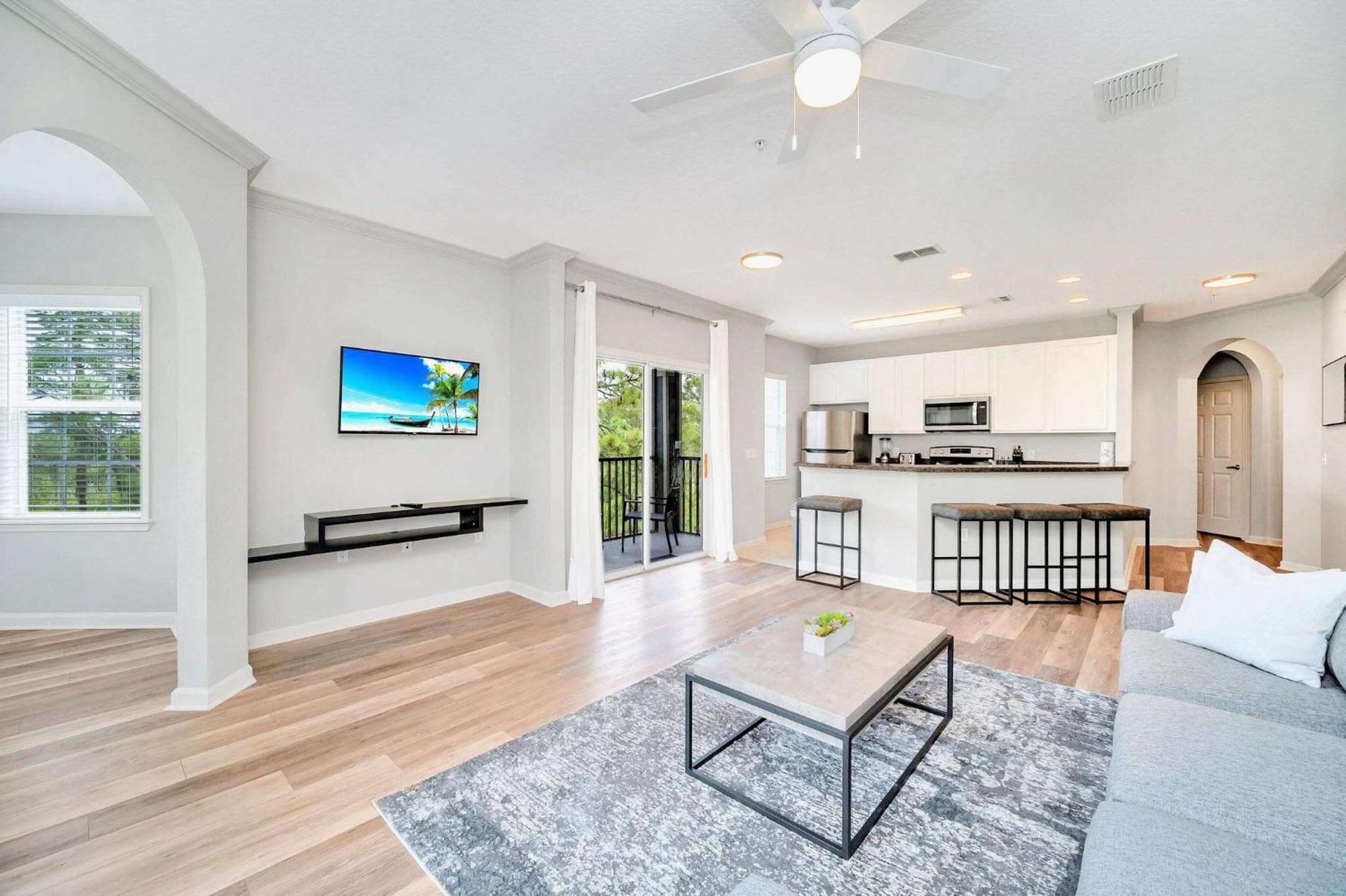 Near Disney - 3Br Condo - Games Pool & Sauna 올랜도 외부 사진